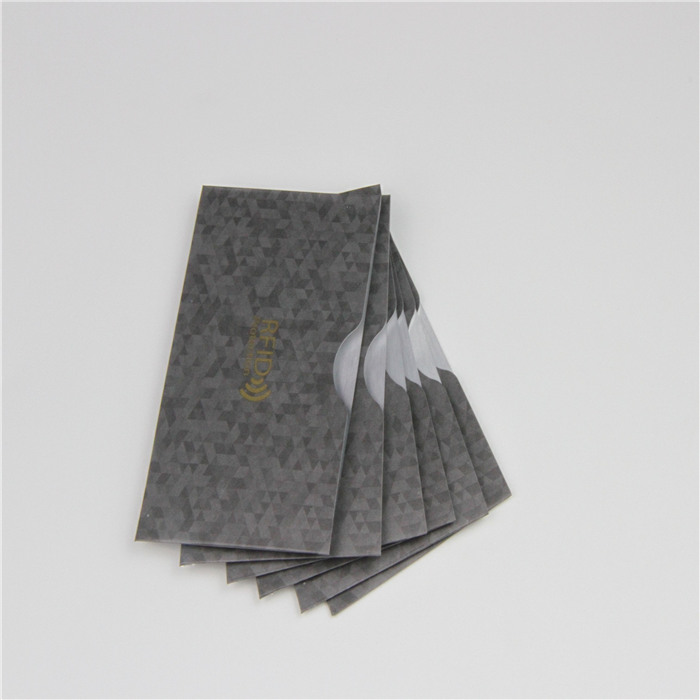 Credit Card Safety Rfid Blocking Sleeve Contactless Anti Scanning Credit Card Protectors