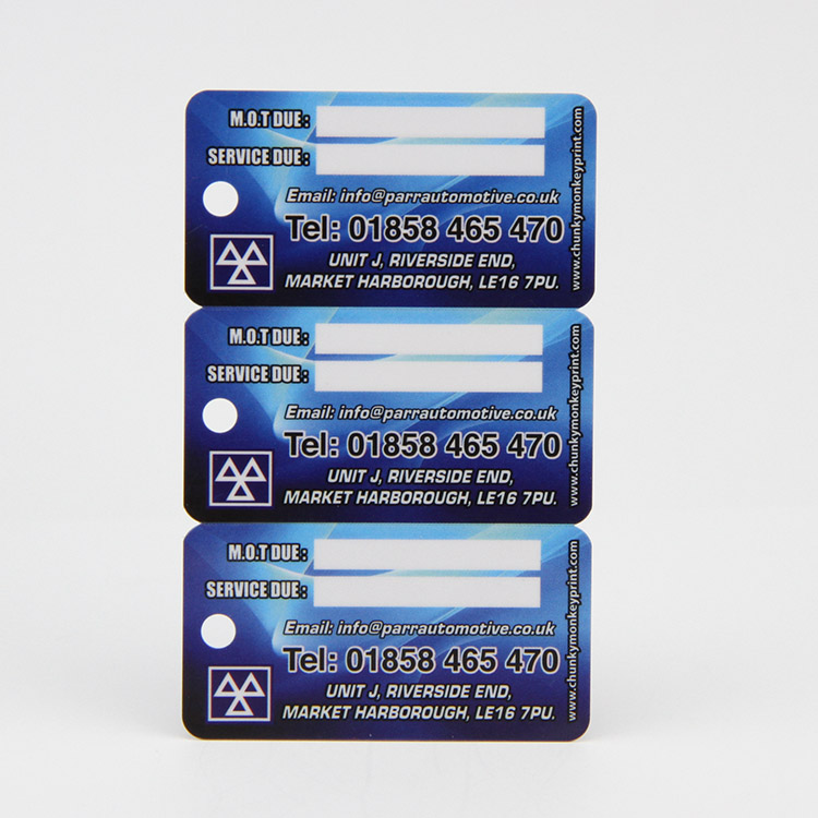 Card Pvc 3 in 1 Mini Card Keytags Loyalty Combo Membership Card