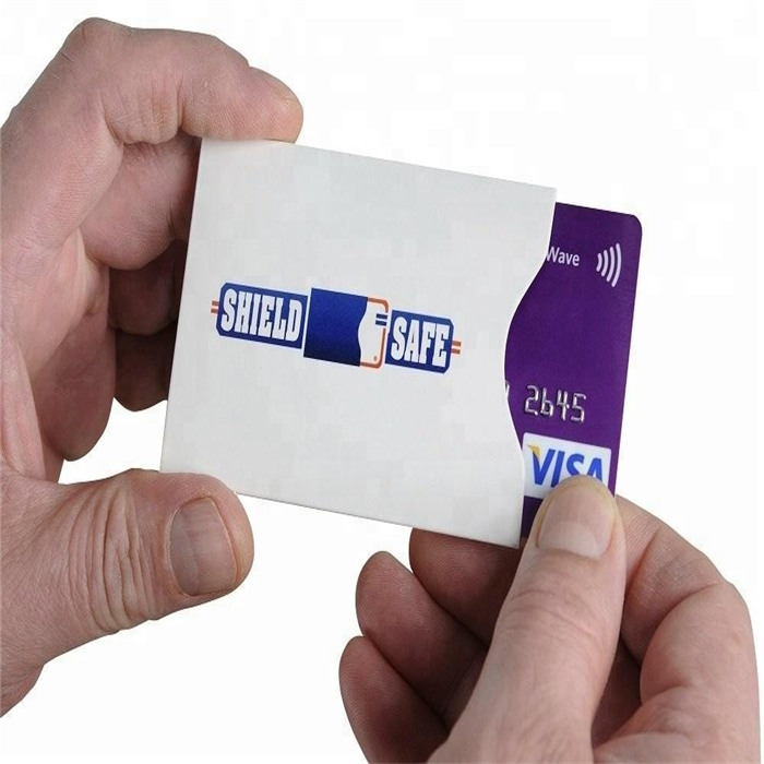 Κάλυμμα πιστωτικής κάρτας RFID μανίκια κάρτας ταυτότητας Μανίκια διαβατηρίου