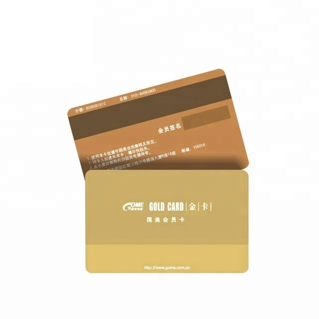 Printed Rfid Blocking Card Smart Credit Card