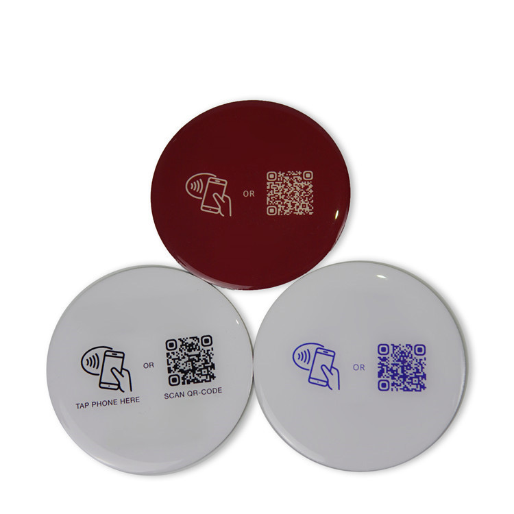 Κάρτες μενού NFC με δυνατότητα εκτύπωσης κωδικού QR Πίνακας Έξυπνο μενού NFC