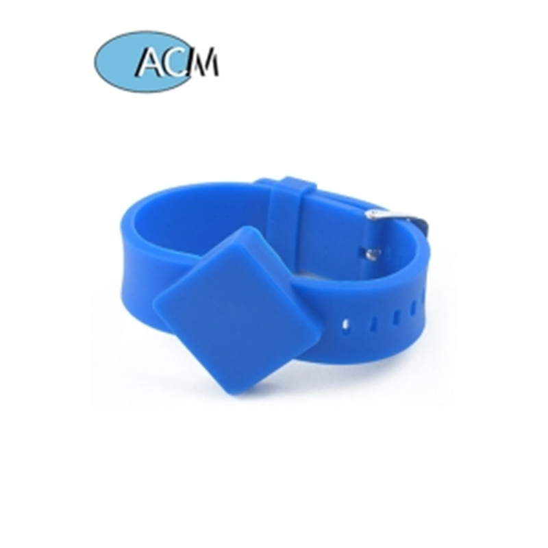 Smart ID Dual Chip IC Inside the Rfid Silicone Wristband