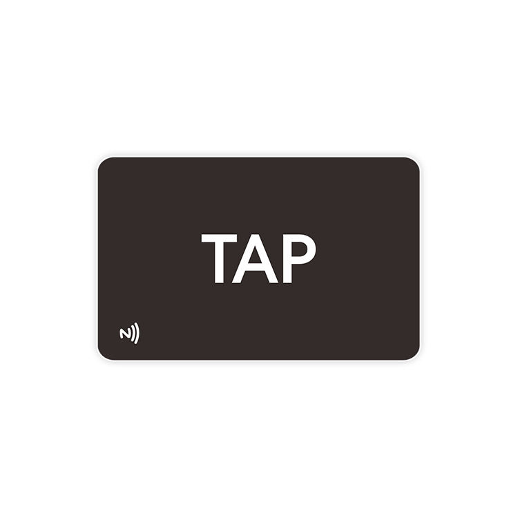 Card personalizat NFC negru mat NTAG 213 NTAG 215 NTAG 216 RFID Tap Cărți de vizită digitale