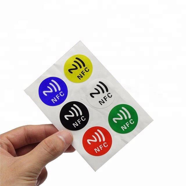 Anti-furtum NFC Sticker Material Paper Self Destructible RFID Mollis Sticker NFC Temper Probatur Sticker