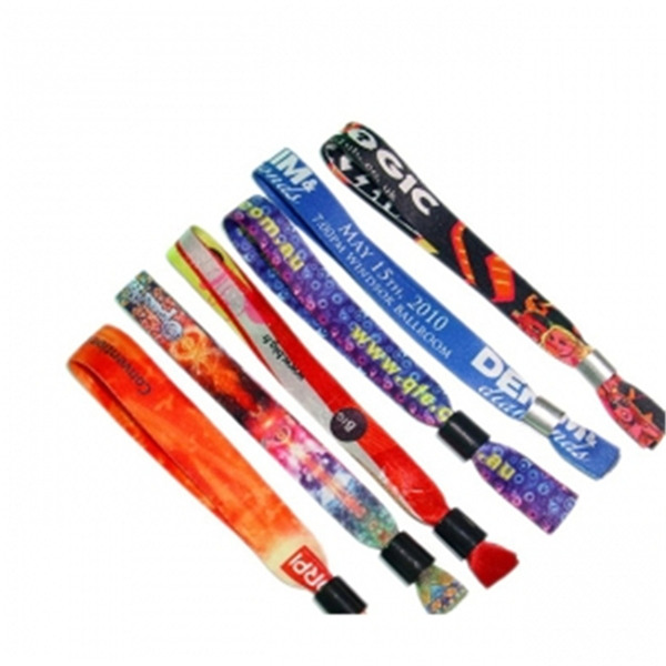 Disposable Fabric Woven Wristband Eco-friendly Rfid Bracelets