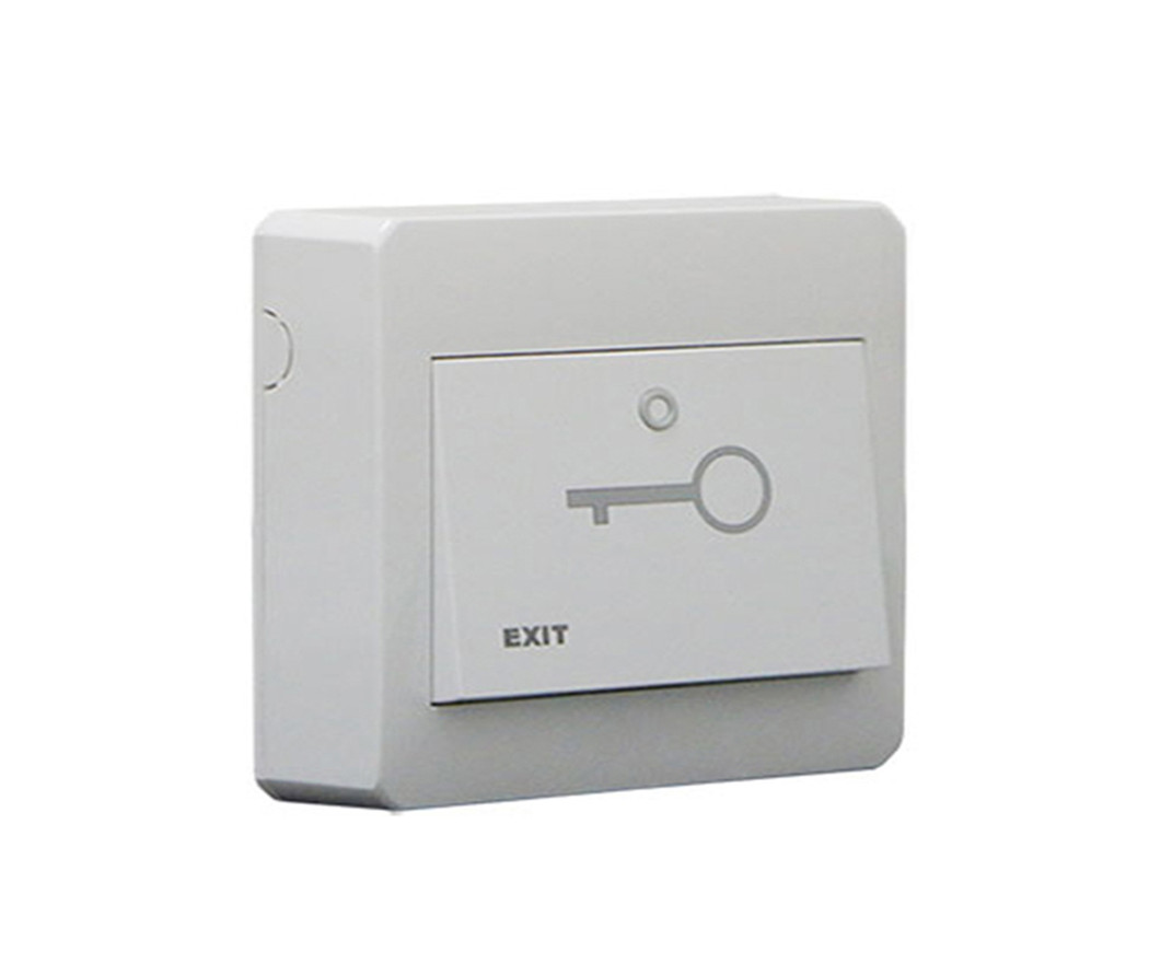 Exit Push Button Switch For Electric Magnetic Lock Door Access Control With Back Box