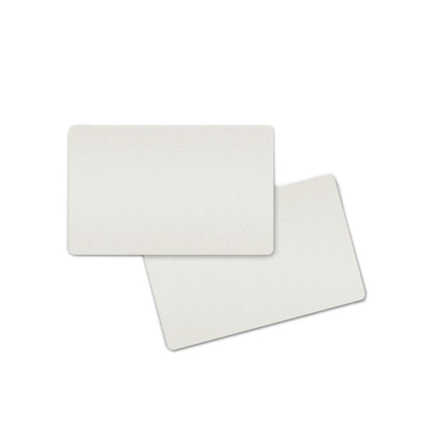 Κενή επαγγελματική κάρτα CR80 Πλαστική Λευκή ταυτότητα Εκτυπώσιμη Κάρτα Μέλους