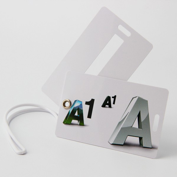 Quare PVC Luggage Name Tag Baggage Tag Used for Travelling