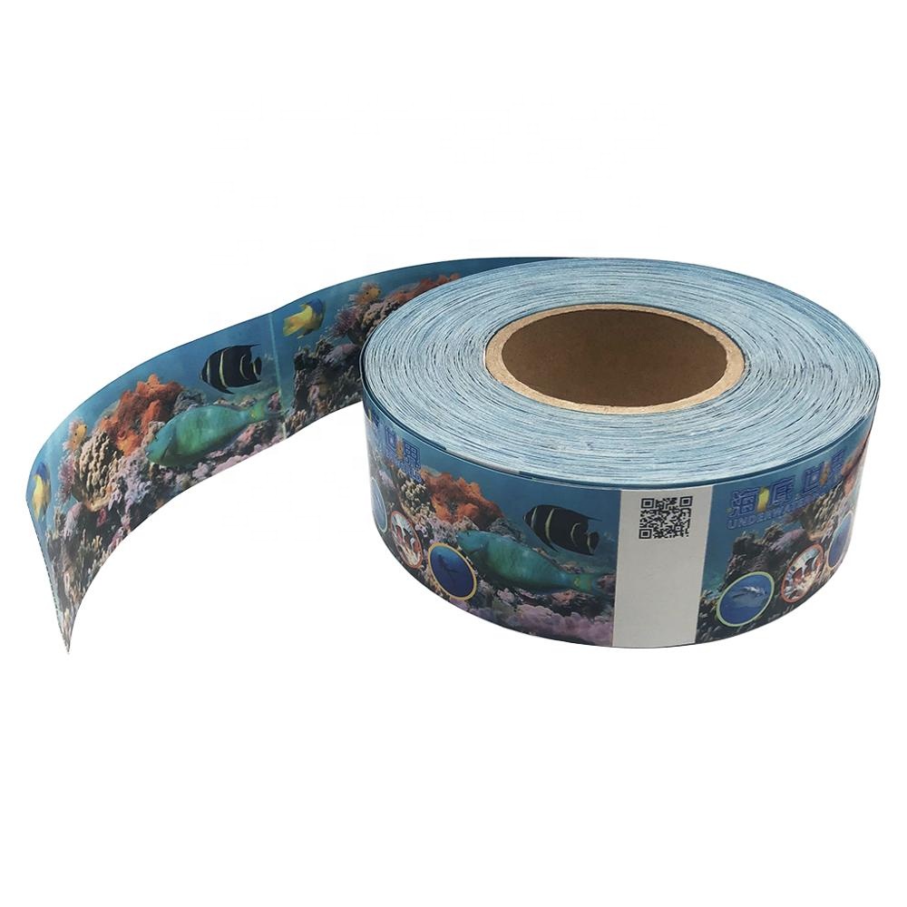 Low price HF custom printing coated paper RFID paper ticket paper card for entertainment and leisure