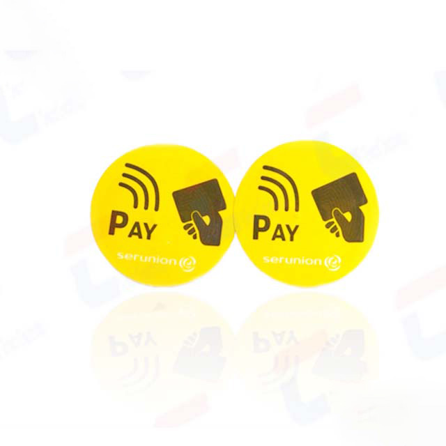 HF Round NFC Antennae Libelli RFID NFC Tag Labels