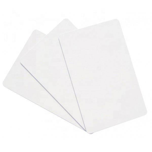 Inkjet Pvc Card 0.76mm Thickness White Plastic Pvc Blank Card