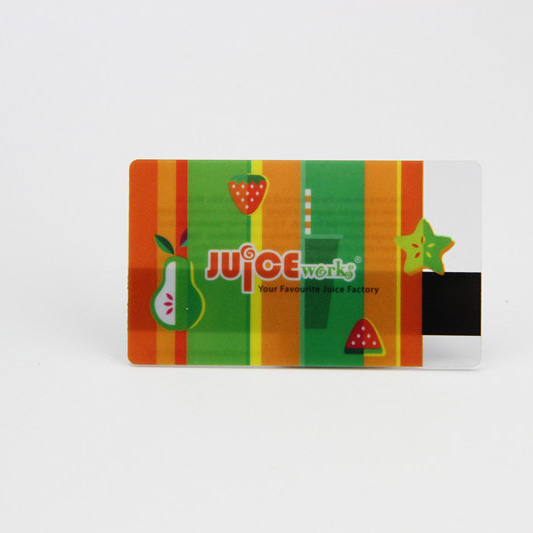 磁気ストリップ付きプラスチック印刷両面PVCカード