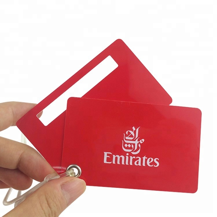 Travel Tag Transparent Luggage Tags for Travel Agency Airline