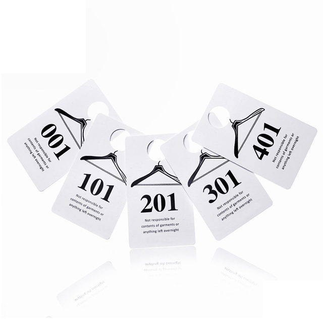 Live Sale Number Tags PVC Mirror Number Printing Sale Tags