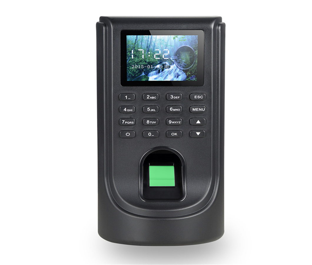 TFT Display Fingerprint RFID Reader For Door Access Control System with Password Smart Card Doorbell