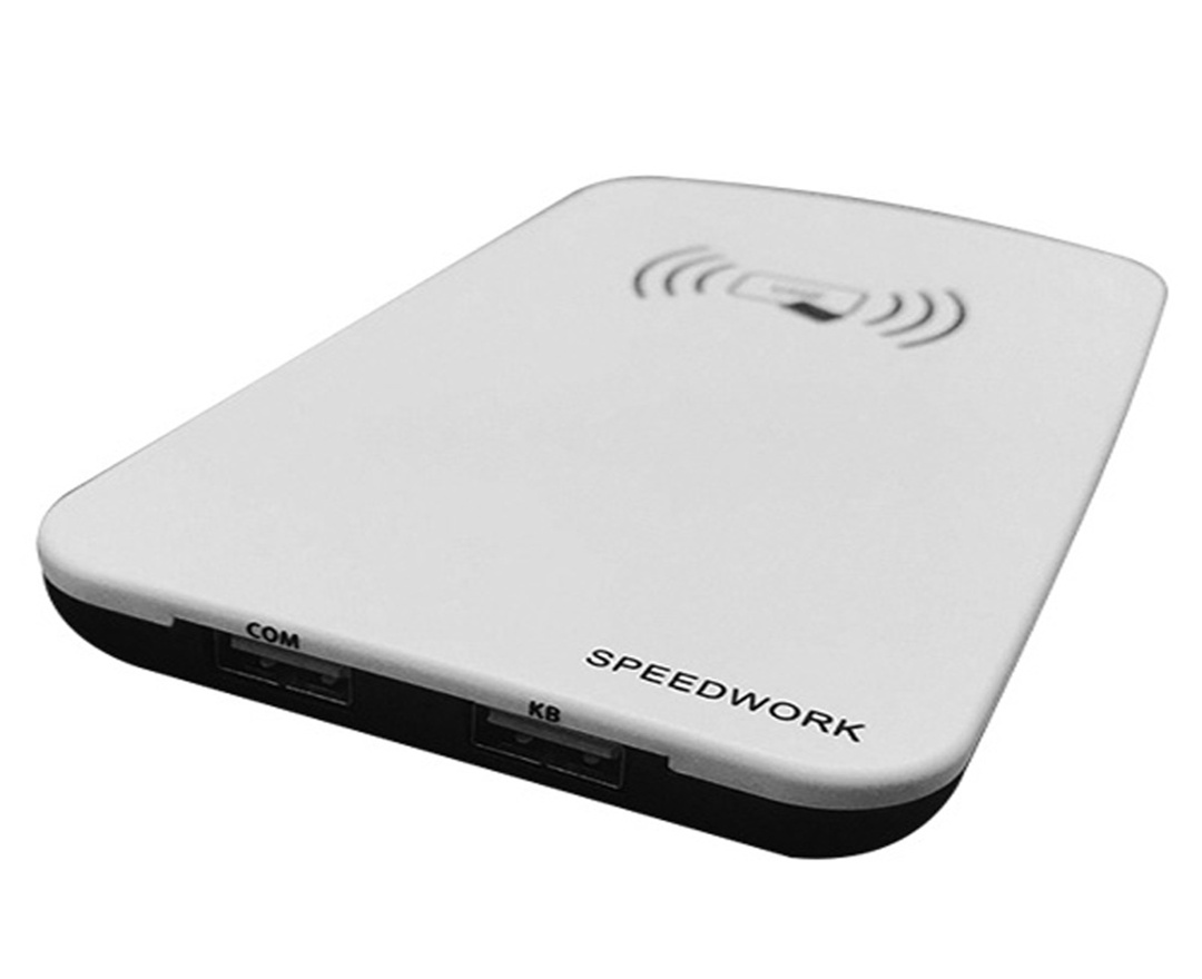 USB इंटरफेससह ISO 18000-6C GEN2 डेस्कटॉप RFID UHF रीडर