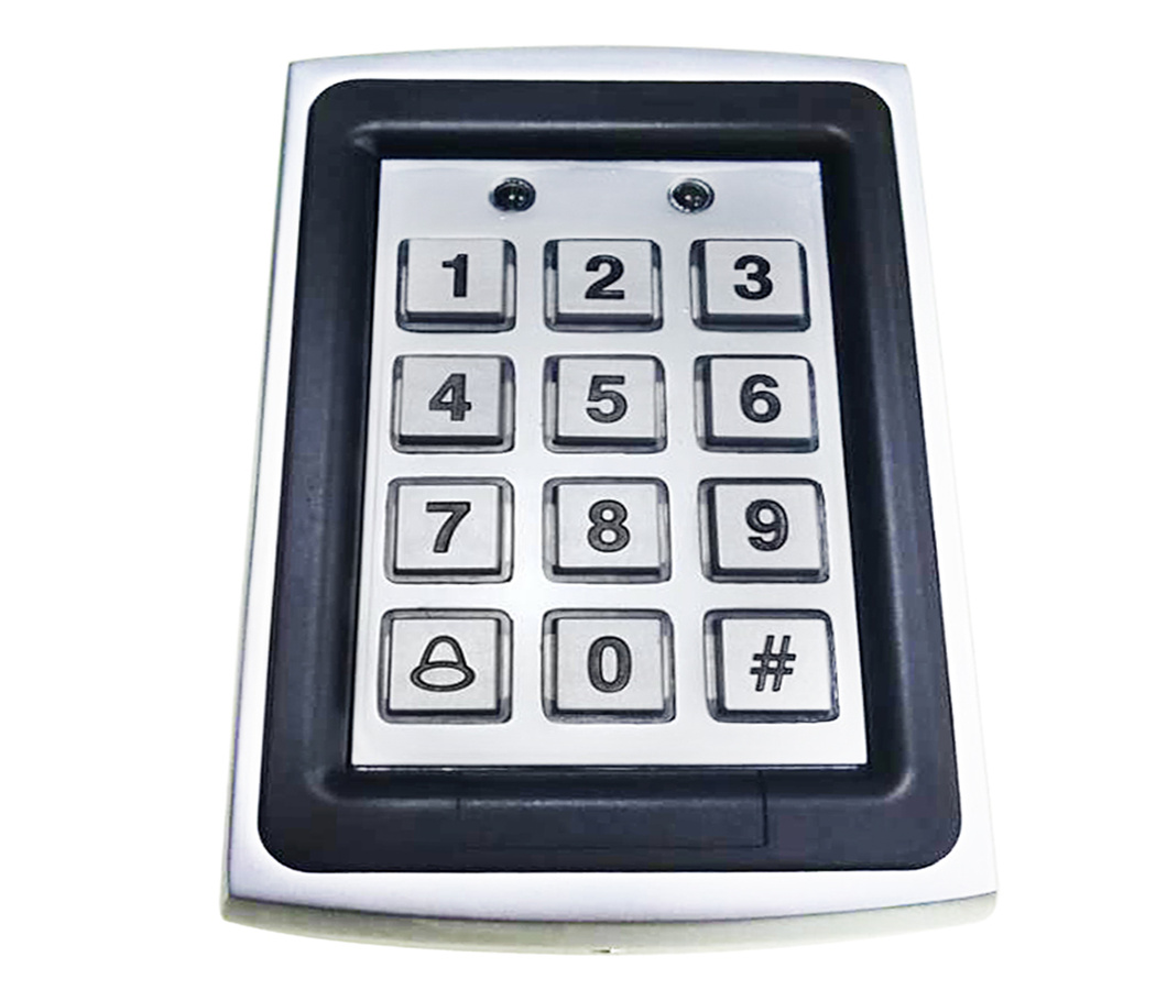 Hệ thống kiểm soát truy cập bằng kim loại chống nước IP65 Đầu đọc thẻ RFID chống sốc
