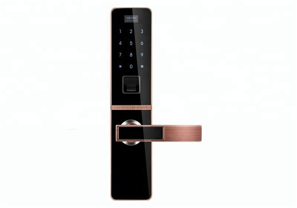 LED Display Smart Touchpad Security Fingerprint door lock