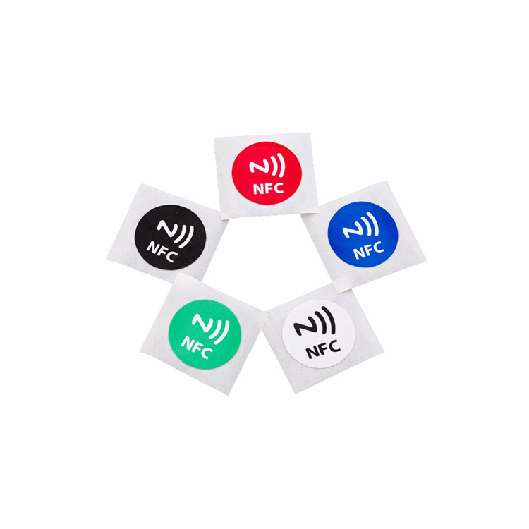 Logo Printed RFID Paper Tags 13.56MHz RFID NFC Tag Sticker