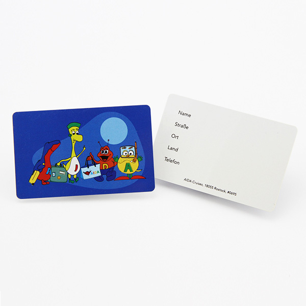 ПВЦ картички за лојалност Печатење на пластични картички за членство Подарок картичка