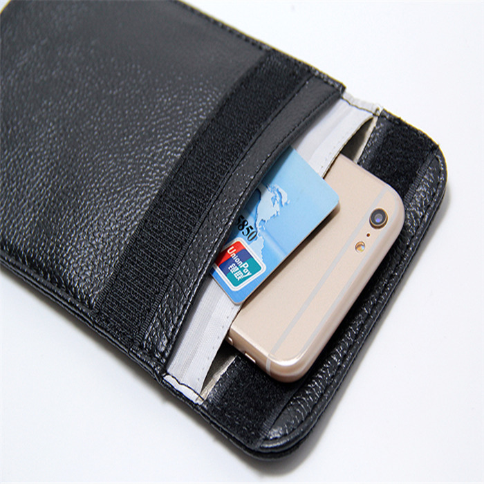 Magnetic Genuine Leather Real RFID Leather Card Holder