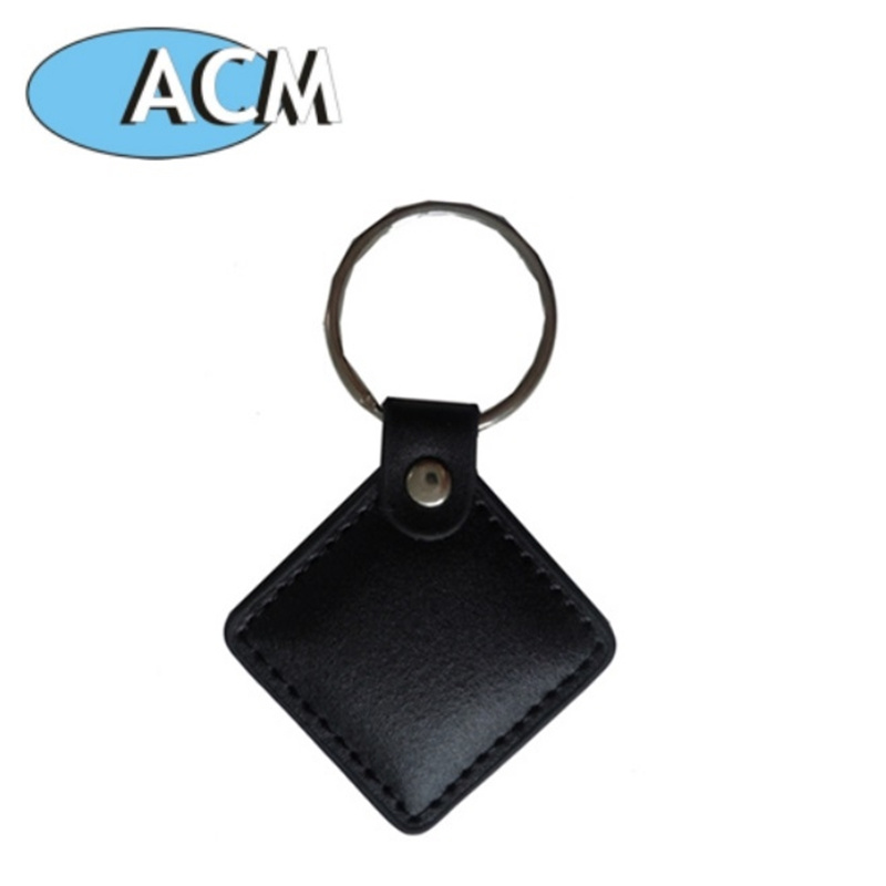 Prázdné kožené přívěsky na klíče RFID 125kHz ID