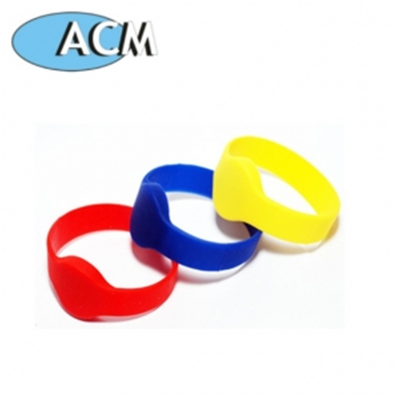 Membership Management Colorful Promotional Reusable Wristband 125khz ID wristband