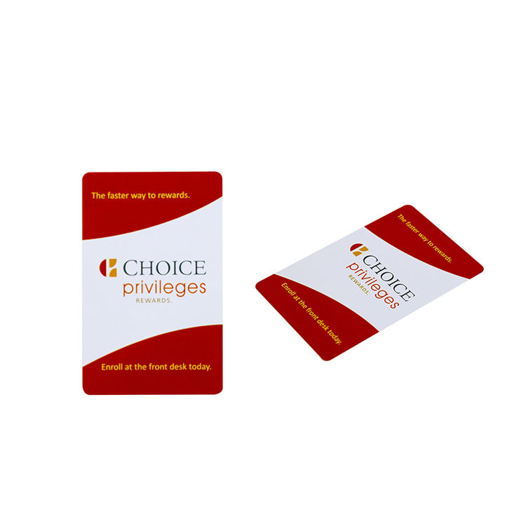 MIFARE DESFire EV2 Carduri de cheie de hotel necompletate Card de înregistrare Hotel Holiday Inn Express Card RFID pentru camere de hotel