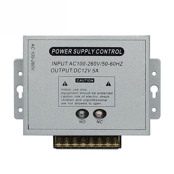 Mini K90 Switching Power Supply 24V DC til biometrisk Fingerprint Standalone RFID Access Controller