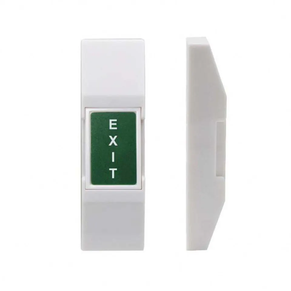 Mini Size Plastic Door Release Exit Button 12v Emergency Exit Push Button For Access Control