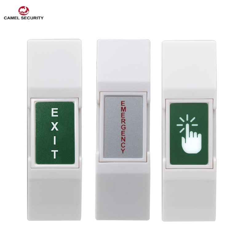 Most cost effective Camel secu surface mount emergency door release Plastic mini size press to Exit Button With backbox