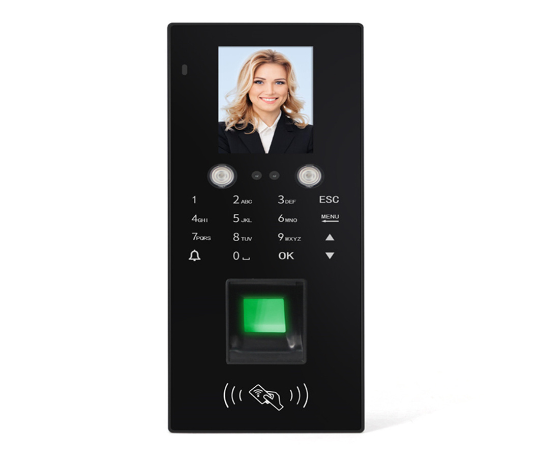 MR20 RFID Adgangskontrolmaskine Biometrisk Fingeraftryk Ansigtsgenkendelse Tid Deltagelse Adgangskontrolsystem