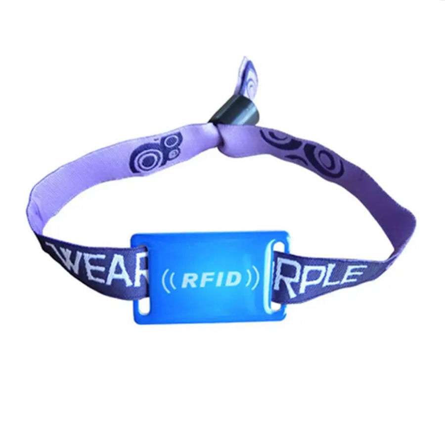 Bellissimo braccialetto RFID di nuovo stile, braccialetto NFC riutilizzabile di alta qualità