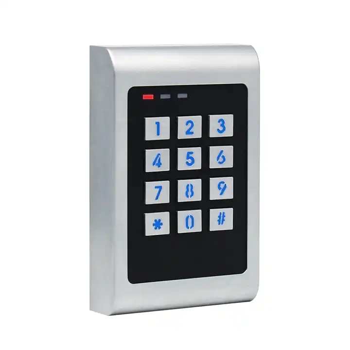 Sistem Kontrol Akses Keypad Logam Tri-warna Terbaru, Sistem RFID Proximity 125KHz dengan WiFi Tuya untuk Opsional