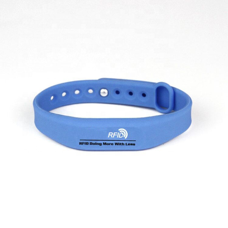 Nfc Chip Custom Wristband Waterproof Event Nfc Rfid Silicone Wristbands