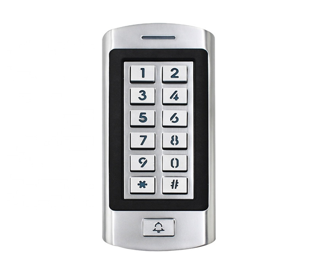 Keypad ID ကတ်ပါရှိသော ရေစိုခံတံခါး RFID ဝင်ရောက်မှု ထိန်းချုပ်မှုစနစ်