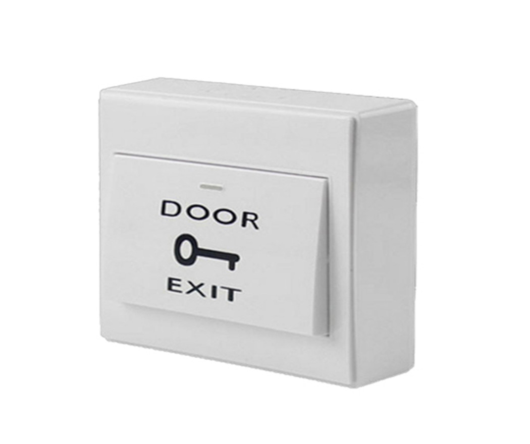 Plastic exit push button with 86buttom box