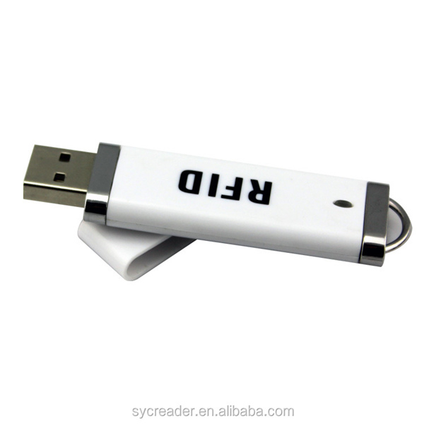 पोर्टेबल USB 125KHz RFID रिडर र लेखक एन्ड्रोइड स्मार्ट कार्ड रिडर लेखक
