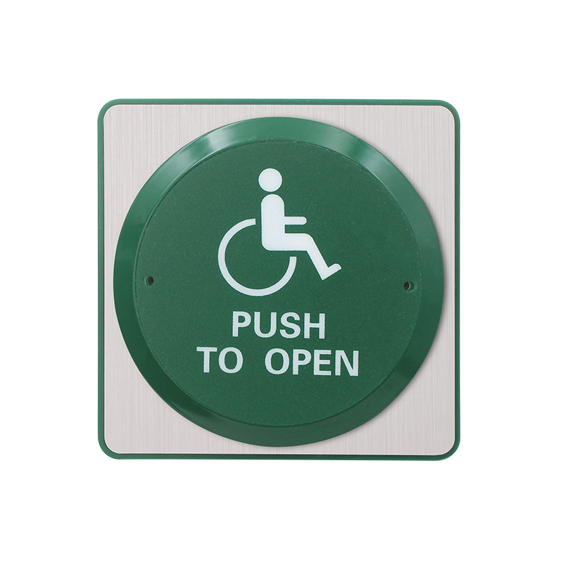 Push to exit button for the disabled person request to exit stainless steel material with back box