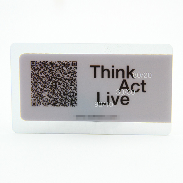 PVCブランクカード透明名刺印刷Pvcバーコード