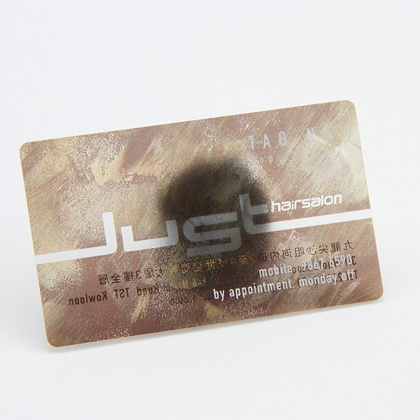 PVC Blank Card Transparent Business Card Printing Pvc Barcode