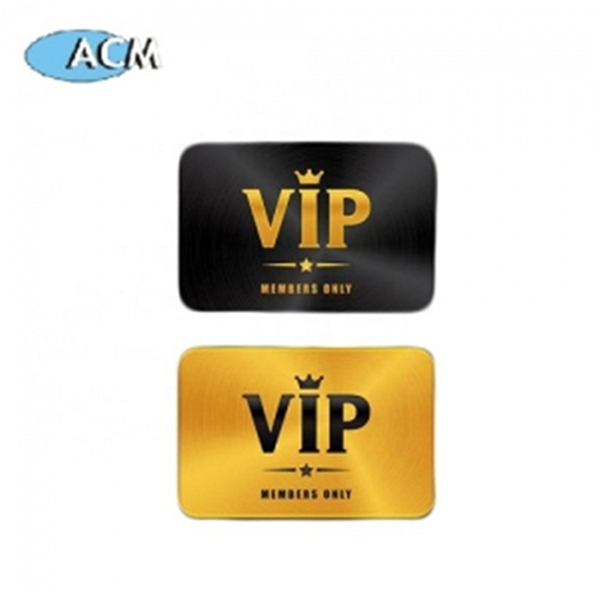 PVC Plastic CMYK Offset Printing lan Silk Screen Printing Keanggotaan Business Card Vip Card