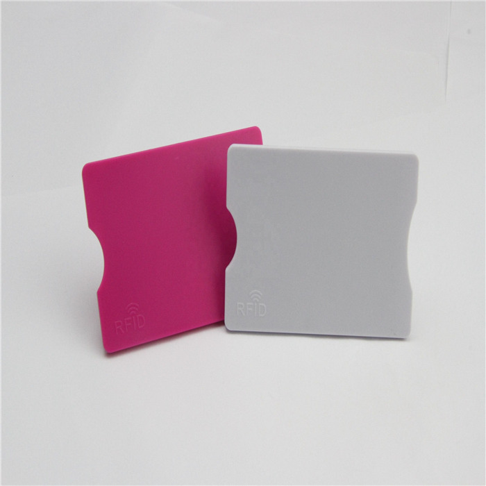 RFID Clausus ABS Sleeve Promeritum Pecto IC Metal Shielding Protector Card Sleeve Plastic