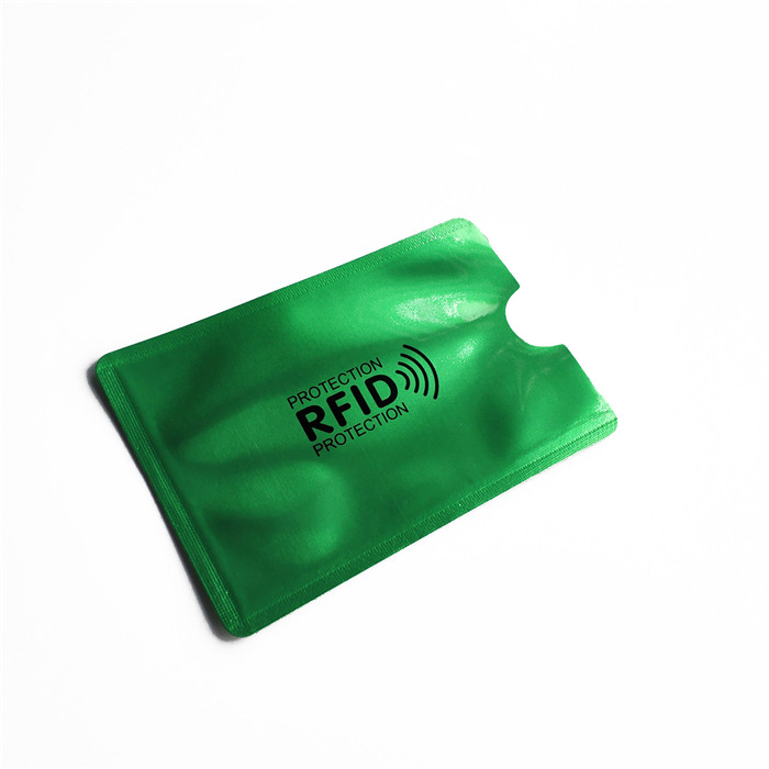 RFIDブロッキングスリーブクレジットカードIC金属シールドプロテクター