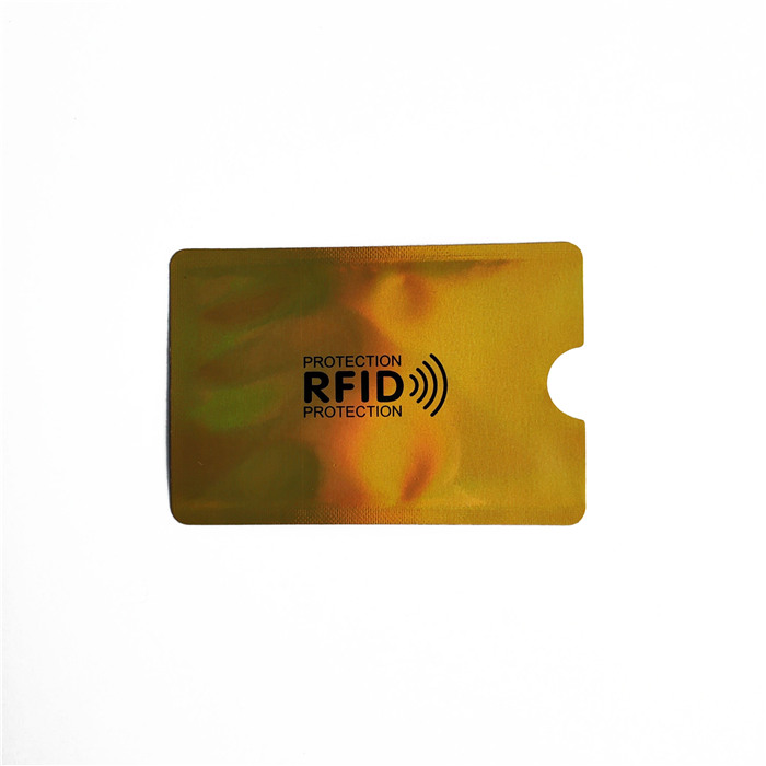 RFIDブロッキングスリーブクレジットカードIC金属シールドプロテクター