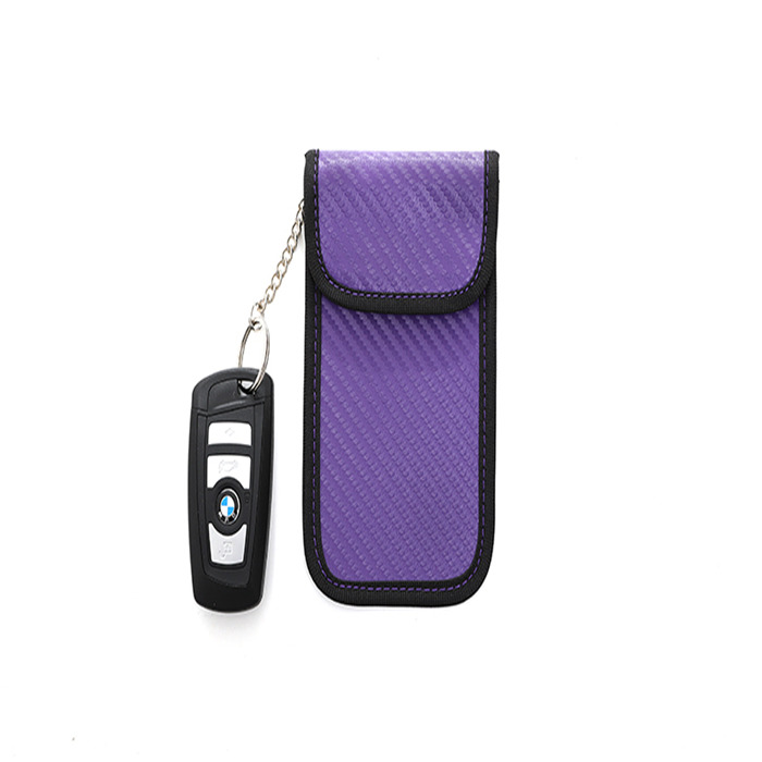 Βάση κλειδιού αυτοκινήτου RFID για άνδρα, γυναίκα, υφασμάτινη τσάντα που εμποδίζει το σήμα RFID