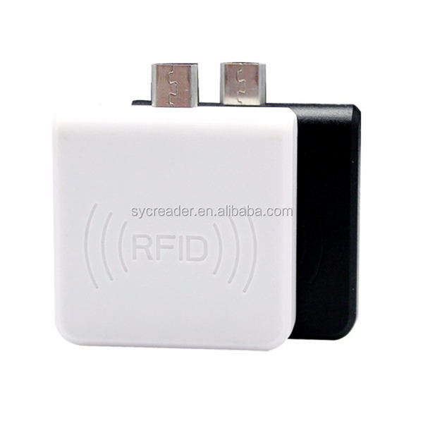 Rfid Card Reader ID-micro USB ສໍາລັບໂທລະສັບ Android 125khz Chip Card Reader Writer