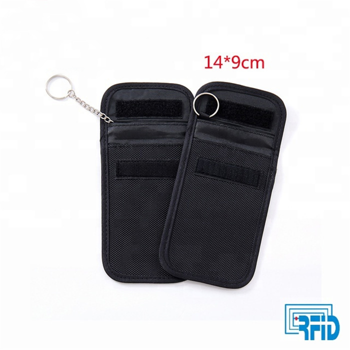 RFID Phone Notebook Car Key Keyless Entry Fob Signal Guard Blocker Black Red Blue Faraday Bag