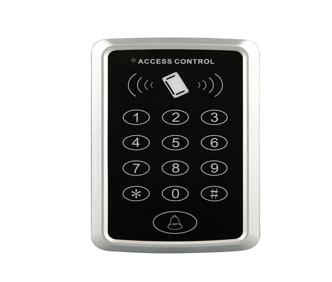 RFID Reader Door Keyboard Pembaca Kode PIN Kanthi Bel Pintu