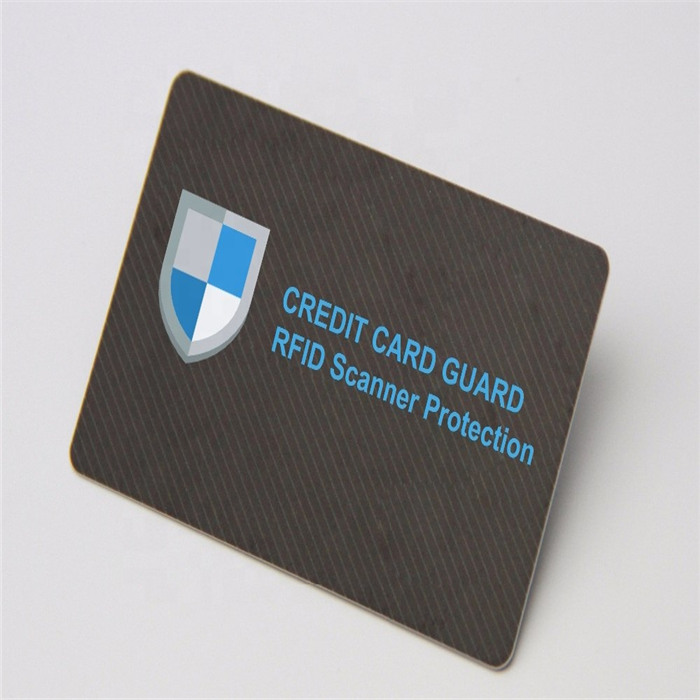 Αποκλεισμός σήματος Πορτοφόλι κάρτας Rfid με χρήση Προστασίας δεδομένων 13,56mhz RFID NFC Card Blocker